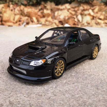 1:24 APR Subaru Lmpreza Performance Alloy Car Model Diecasts Metal Toy Car Model Simulation Collection Childrens Toy Gifts