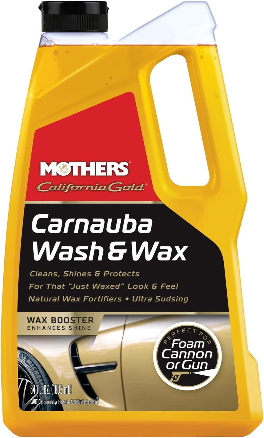 05674 California Gold Carnauba Wash & Wax, 64 Oz.