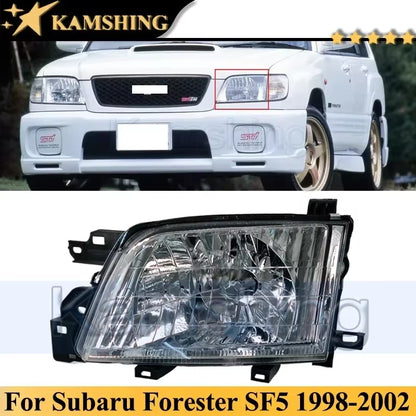 Kamshing Front Bumper Head Light Head Lamp for Subaru Forester SF5 SF 5 1998-2002 Headlight Headlamp Turn Light