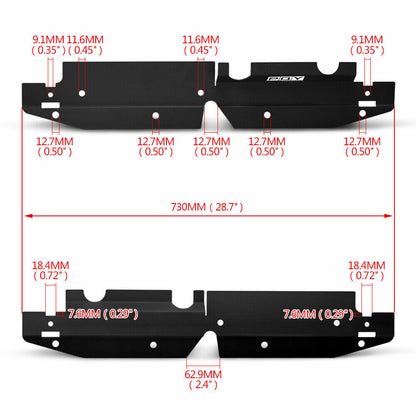 RADIATOR SHROUD for 2008-2014 Subaru Impreza WRX/STI